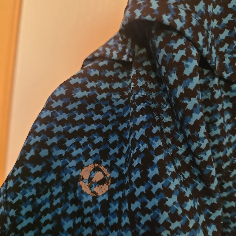 371 🦃🎄 Lululemon Speed Up Shorts Lined Running Athletic Black Blue - Picture 4 of 4